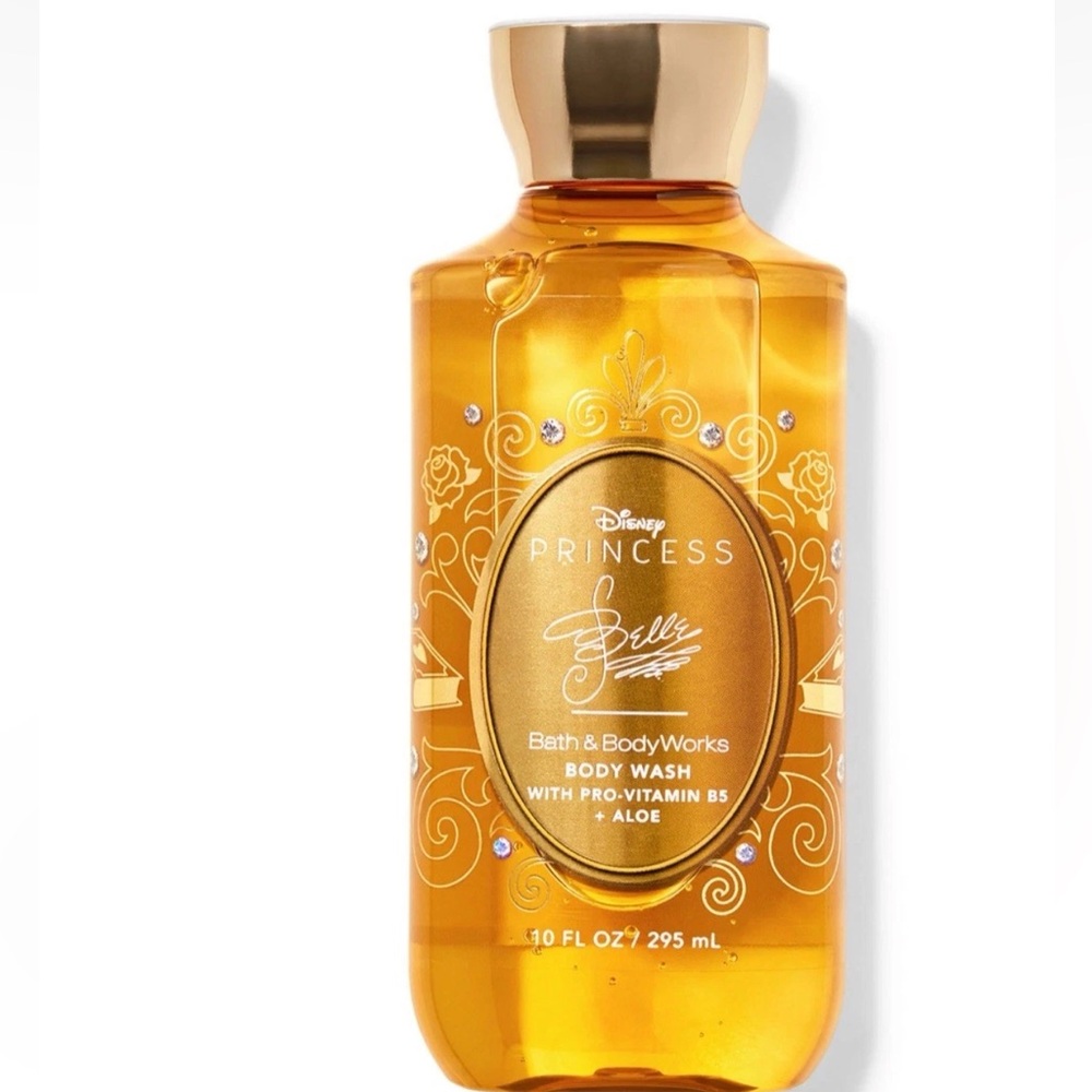BBW DISNEY PRINCESS BELLE SHOWER GEL NWT